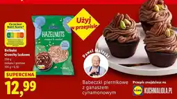 Lidl Orzechy laskowe siekane i prażone Belbake oferta