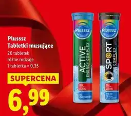 Lidl Tabletki sport complex Plusssz oferta