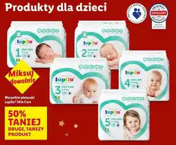 Lidl Pieluchy 2 Lupilu Skin Care oferta