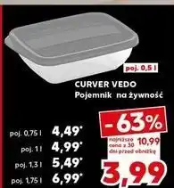 Kaufland Pojemnik na żywność vedo 1.75 l Curver oferta