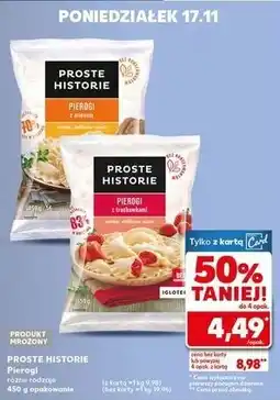 Kaufland Pierogi z mięsem Iglotex Proste Historie oferta