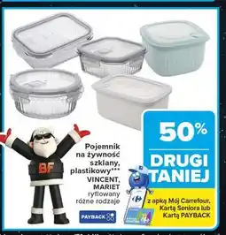 Carrefour Pojemnik szklany mariet oferta