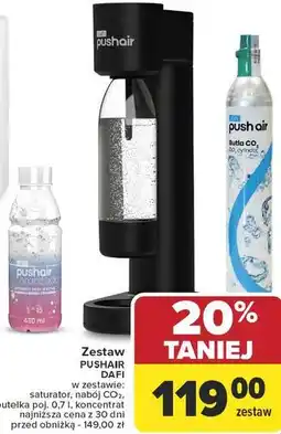 Carrefour Saturator Pushair Dafi oferta