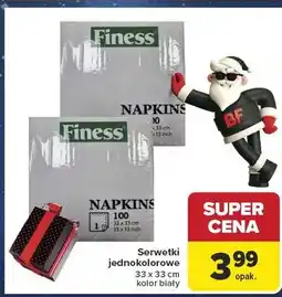 Carrefour Serwetki 33 x cm Finess oferta