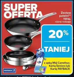 Carrefour Zestaw patelni ingenio Tefal oferta