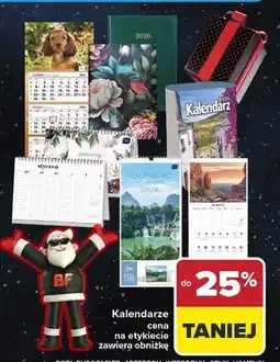 Carrefour Kalendarz biurkowy oferta
