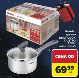 Carrefour Garnek z pokrywą daily cook 20 cm 3 l Tefal oferta