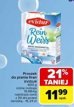 Carrefour Proszek do prania firanek Evidur oferta