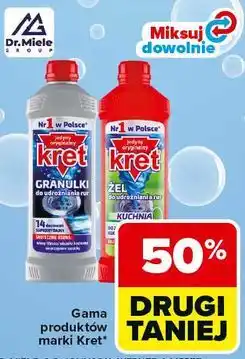 Carrefour Żel do udrożniania rur kuchnia Kret oferta