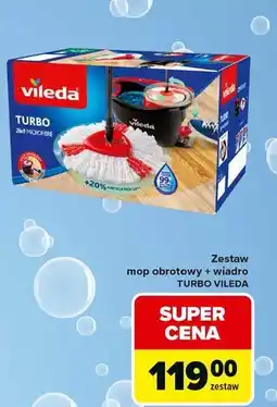 Carrefour Zestaw do sprzątania turbo Vileda oferta