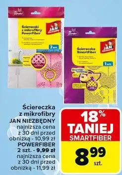 Carrefour Ściereczka smart fiber Jan Niezbędny oferta