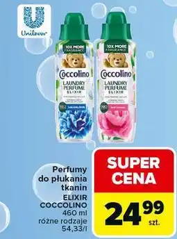 Carrefour Perfumy do prania róża Coccolino Laundry Perfume Elixir oferta