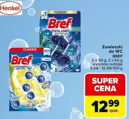 Carrefour Kostka do wc 4 function lemon Bref Power Aktiv oferta