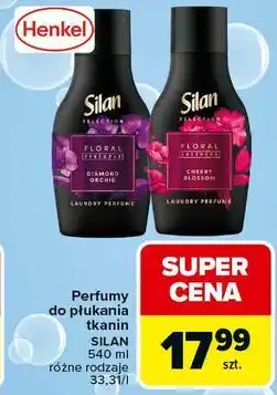Carrefour Perfumy do prania cherry blossom Silan oferta