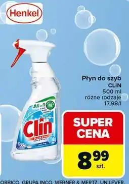 Carrefour Płyn do szyb anti-fog Clin Windows & Glass oferta