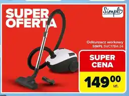 Carrefour Odkurzacz sxc17ba-24 Simpl oferta