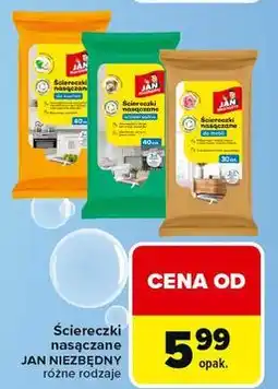 Carrefour Ściereczki nasączone do mebli Jan Niezbędny oferta