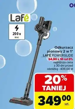 Carrefour Odkurzacz power glide Lafe oferta