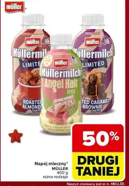 Carrefour Napój mleczny angel hair Mullermilch oferta