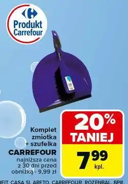 Carrefour Szufelka ze zmiotką Carrefour oferta