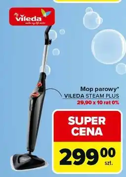 Carrefour Mop parowy steam plus 1550 w Vileda oferta