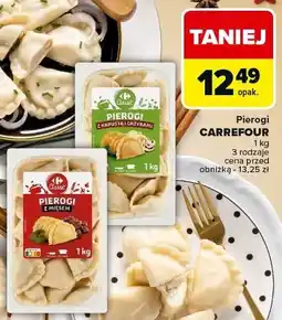 Carrefour Pierogi z mięsem Carrefour Classic oferta