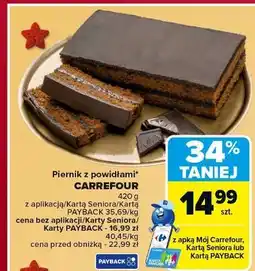 Carrefour Piernik z powidłami Carrefour oferta