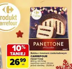 Carrefour Babka panettone z czekoladą Carrefour Extra oferta
