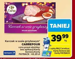 Carrefour Karczek w sosie grzybowym Carrefour Extra oferta