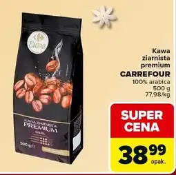 Carrefour Kawa ziarnista premium Carrefour Extra oferta
