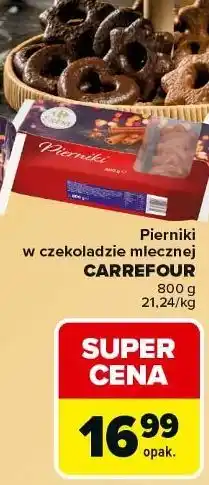 Carrefour Pierniki w czekoladzie Carrefour Extra oferta