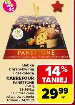 Carrefour Babka z brzoskwinią i czekoladą Carrefour Extra oferta