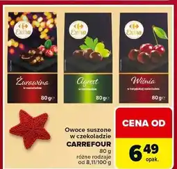 Carrefour Wisnie w czekoladzie Carrefour Original oferta