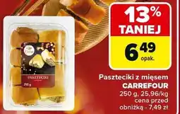 Carrefour Paszteciki z mięsem Carrefour Extra oferta