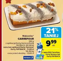Carrefour Makowiec Carrefour oferta