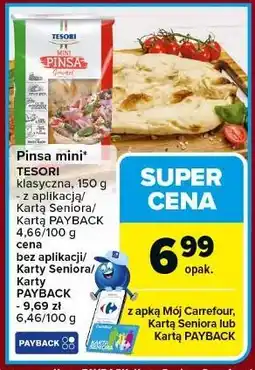 Carrefour Pinsa mini Tesori D'italia oferta