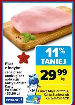 Carrefour Filet z indyka oferta
