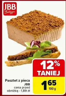 Carrefour Pasztet z pieca Jbb Bałdyga oferta