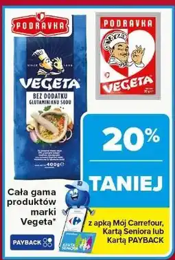 Carrefour Przyprawa bez glutaminianu sodu Vegeta oferta
