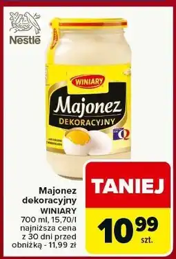 Carrefour Majonez dekoracyjny Winiary oferta