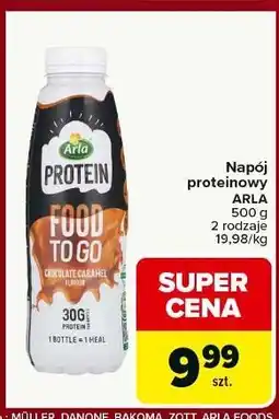 Carrefour Napój chocolate caramel Arla Protein oferta