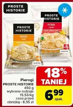 Carrefour Pierogi ruskie Iglotex Proste Historie oferta
