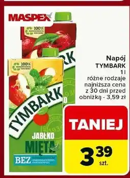 Carrefour Napój wiśnia-jabłko Tymbark oferta