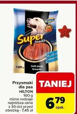 Carrefour Snacki z kaczki Hilton Pyszne Supersnacki oferta