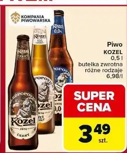 Carrefour Piwo Kozel Bily Lehky oferta