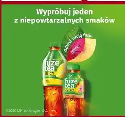 Carrefour Napój black ice tea peach hibiscus Fuzetea oferta