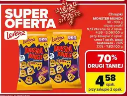Carrefour Chrupki serowe Lorenz Monster Munch oferta