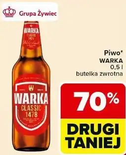 Carrefour Piwo Warka oferta