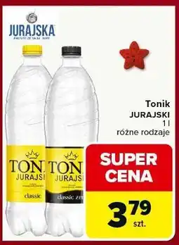 Carrefour Napój zero Jurajska Tonic oferta