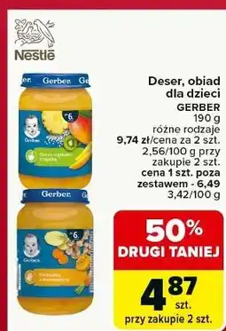 Carrefour Potrawka z kurczakiem Gerber oferta